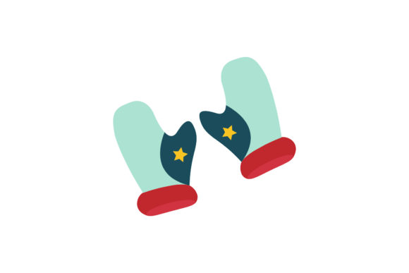 Christmas Gloves Vectors: Graphics & Illustrations