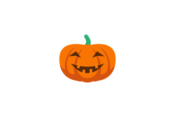 Creepy Pumpkin Halloween Illustrations & Graphics