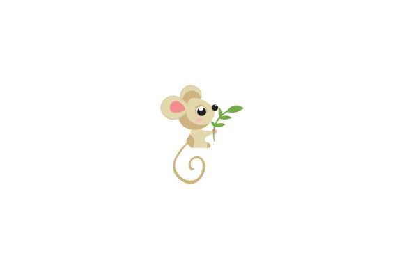 Cute Anima Mice Illustrations Vector Graphics