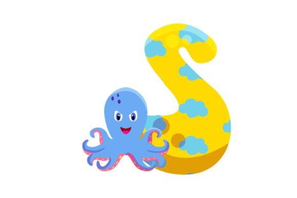 Kids Animals Alphabet S Illustrations Graphics