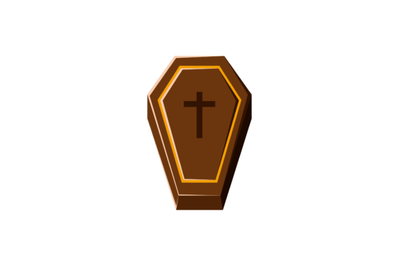 Realist Coffin Halloween Graphics & Illustrations