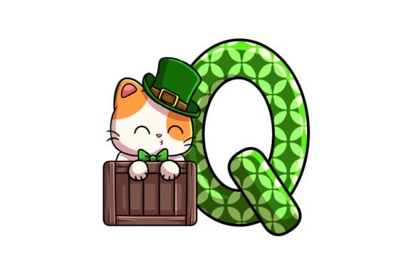 St Patrick Cat Q Graphics & Illustrations Review