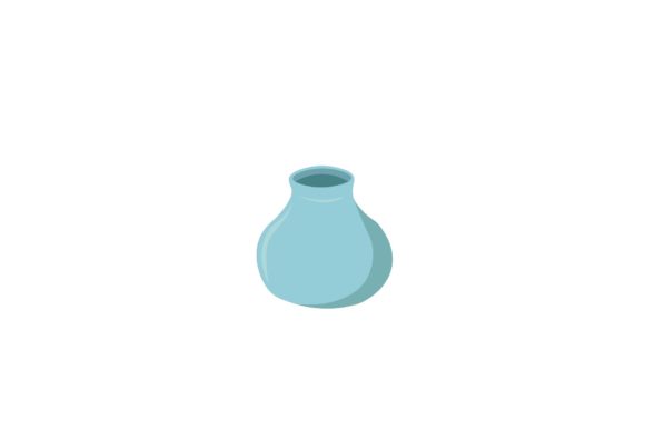 Vase Illustrations Living Room Graphics & Illustrations